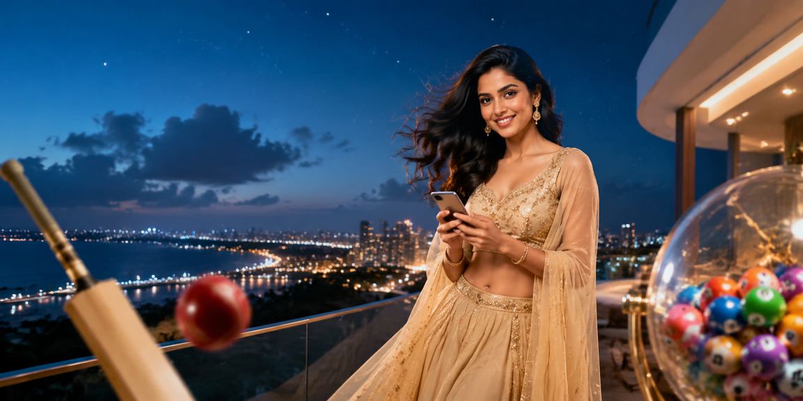 Close-up of Indian player placing sports bets via mobile phone