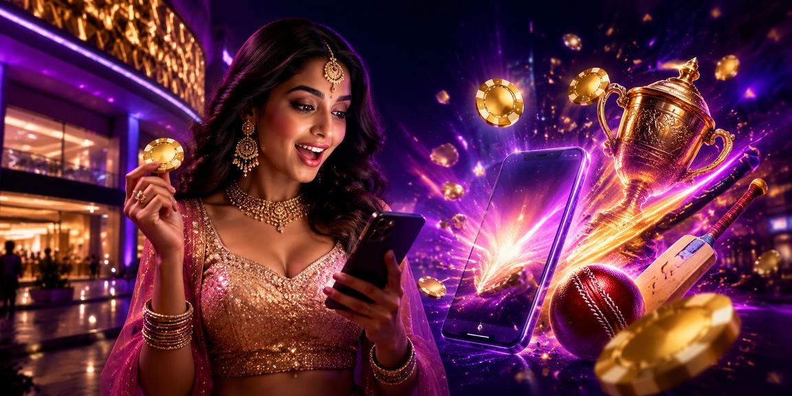 User playing Teen Patti and other casino games on a smartphone in India